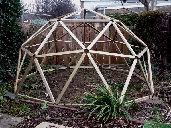 HOME and GARDEN, Newcastle - Geodesic Dome Construction Photo