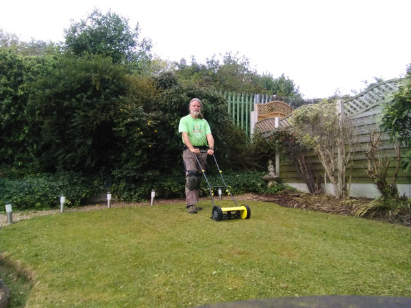 HOME and GARDEN, Newcastle - Cutting Grass Photo
