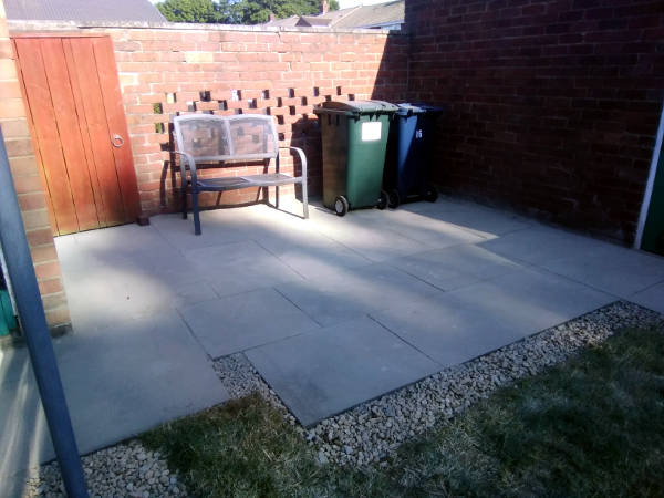 HOME and GARDEN, Newcastle - Patio Replaced