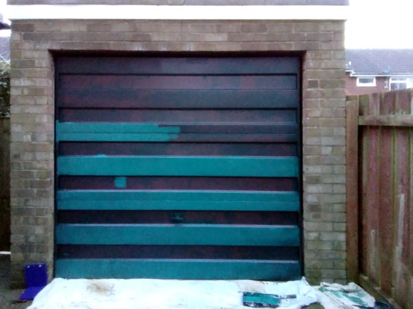 HOME and GARDEN, Newcastle - Garage Door Painting Photo